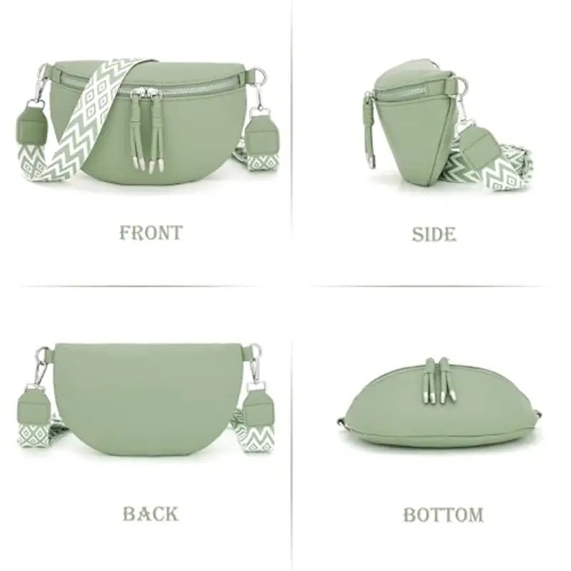 Atgbiem Marsupio Donna Verde 1510349 miniatura 2