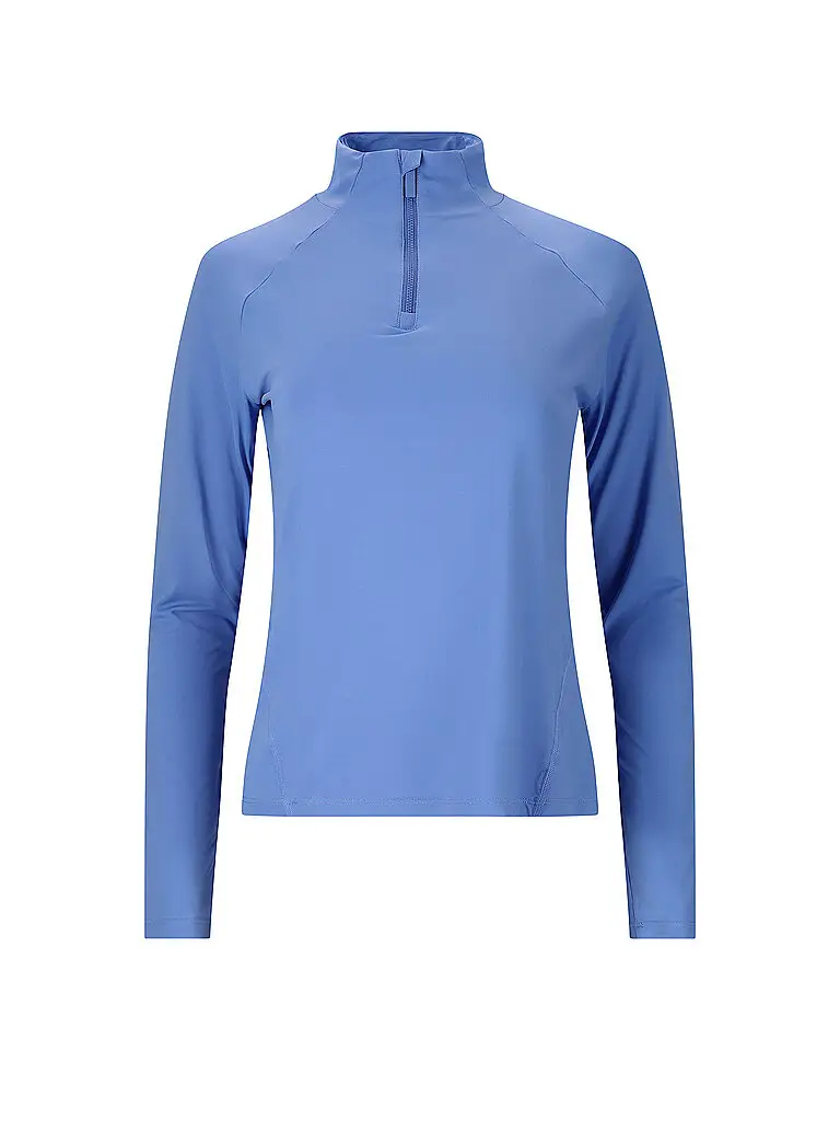 Maglietta da fitness da donna Grina 1/2 zip blu | 34