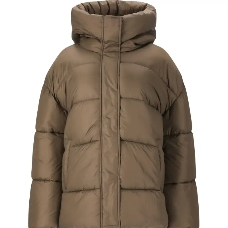 Piumino con cappuccio da donna Athlecia Shaja