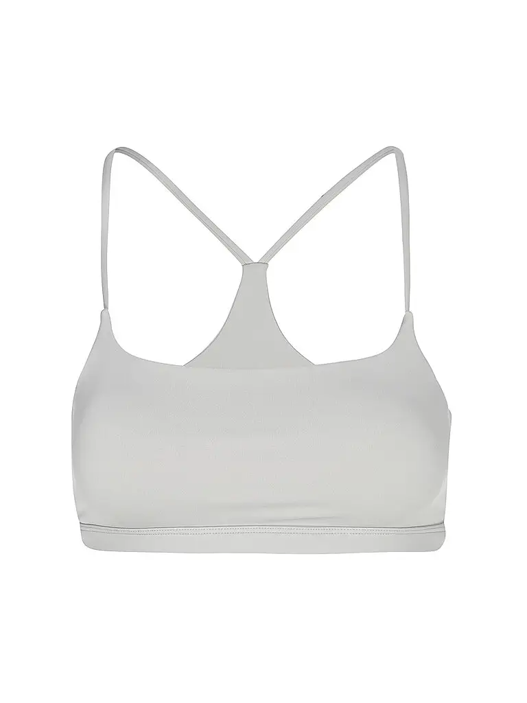 Reggiseno sportivo da donna a basso sostegno Blossom grigio chiaro | S
