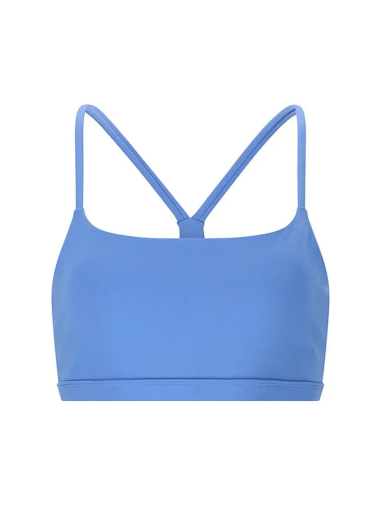 Reggiseno sportivo da donna a basso supporto Blossom blu | S