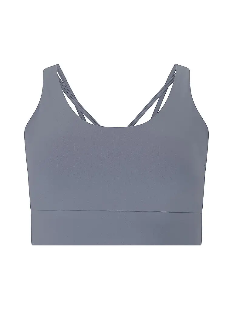 Reggiseno sportivo da donna Gaby con supporto medio grigio | S