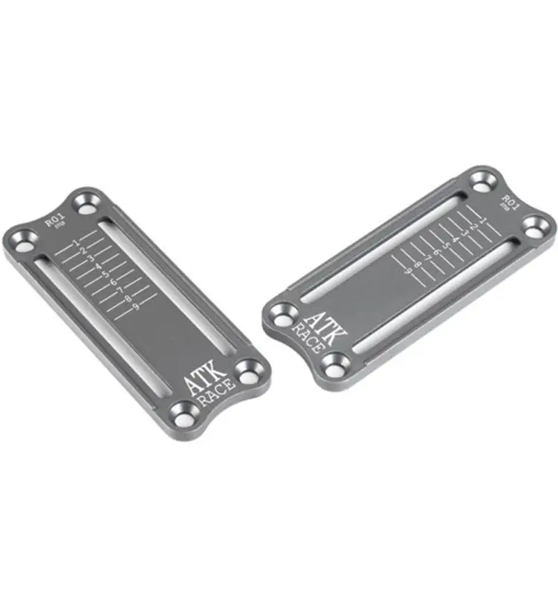 R01 Adjustment Plates - Attacchi da scialpinismo Grey