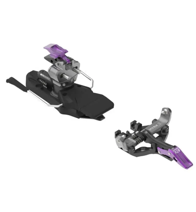 RT 8 EVO (Ski brake 91mm) - attacco scialpinismo Black