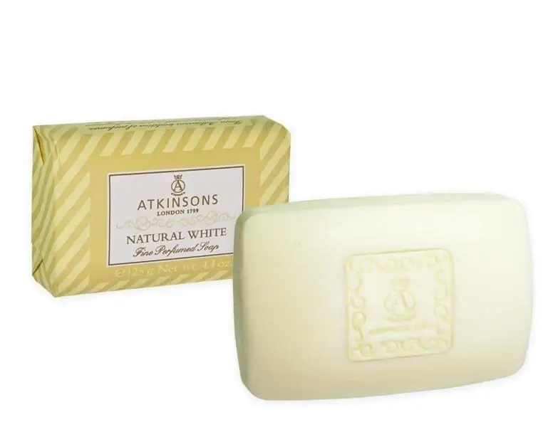 savon 125 gr natural white