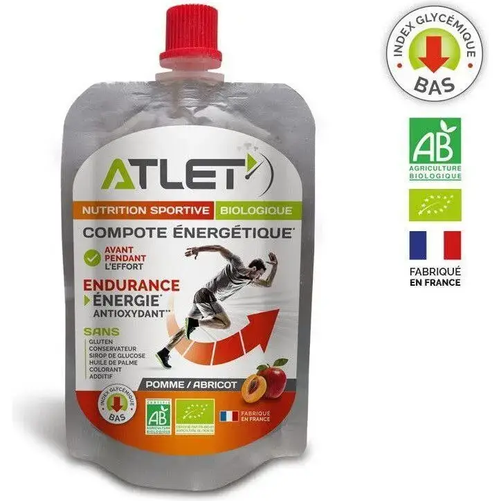 Composta Energetica Bio Mela Albicocca ATLET Nutrition