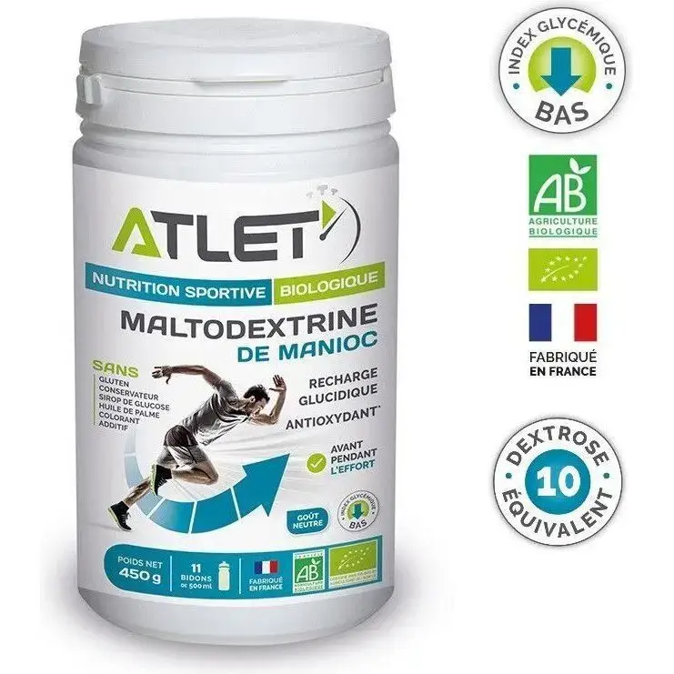 Maltodestrine di manioca BIO ATLET Nutrition