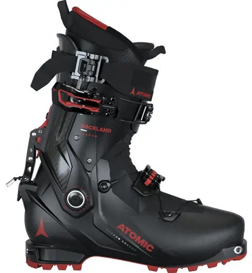 Backland Carbon - scarpone scialpinismo Black