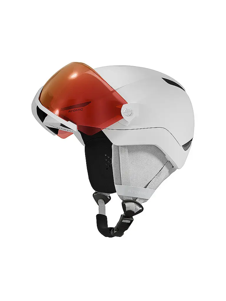 Casco da sci per bambini Revent Visor JR bianco | 48-52CM
