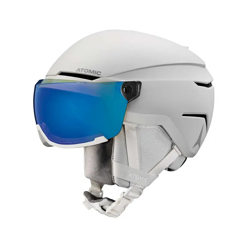 CASCO SAVOR STEREO CON VISIERA Bianco