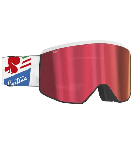 Four Pro HD Cortina Edition 2026 - maschera da sci White