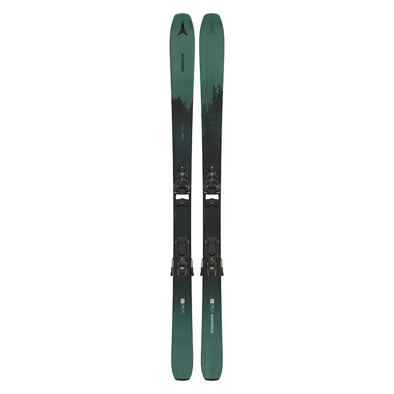 Maverick 86C + Attacchi Shift 10 Mn Nero Verde - Sci Uomo 176 cm