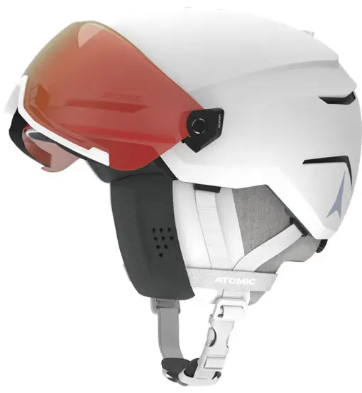 Savor Visor Photo - casco sci alpino White