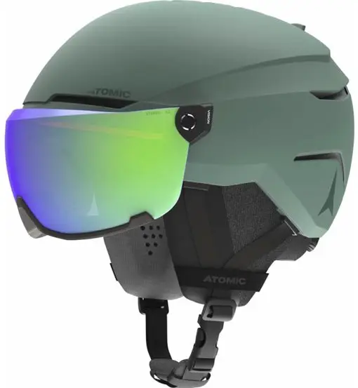 Savor Visor Stereo - casco sci alpino Green