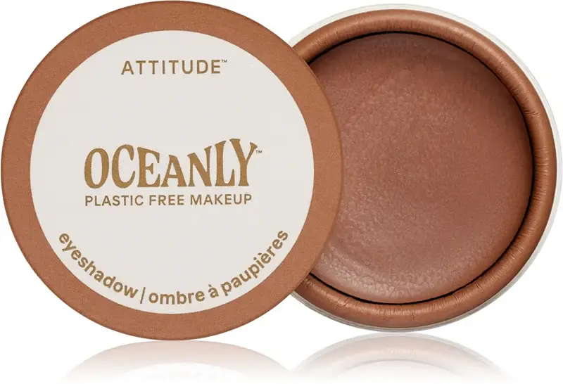 Oceanly Plastic Free Makeup ombretti in crema effetto opaco colore Brown Sugar 5 ml