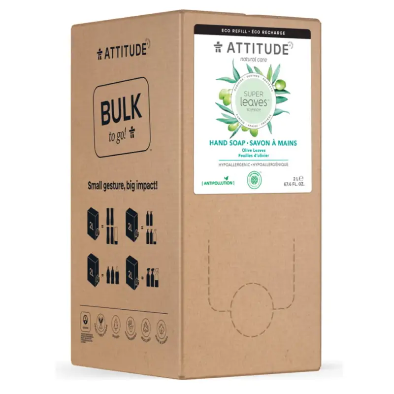 Super Leaves - Sapone Mano Olive Foglie 2 Litri