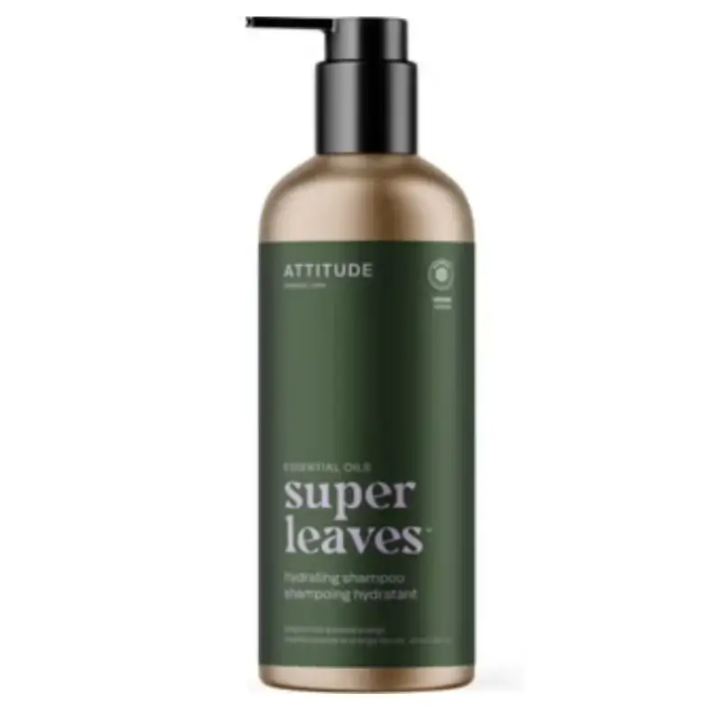 Super Leaves Shampoo Idratante Menta Piperita & Arancio Dolce, 473 ml