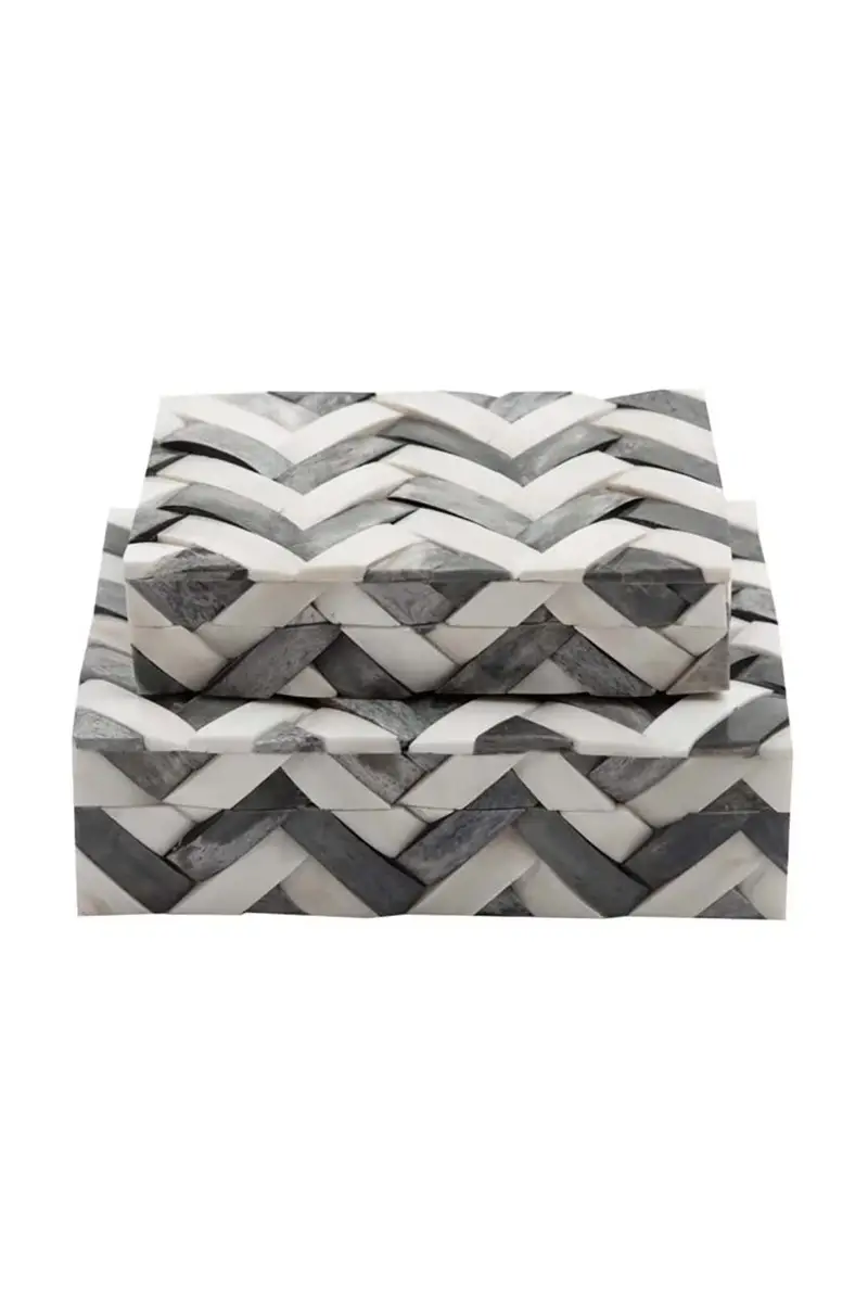 set contenitori pacco da 2 Multicolore