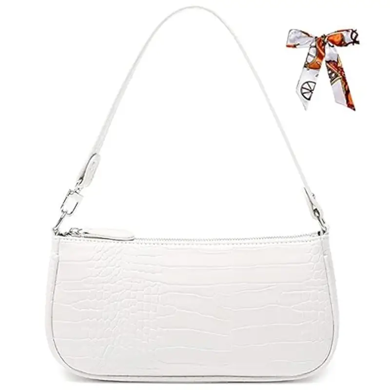 Aucuu Borsa a tracolla Donna Bianco 1387313