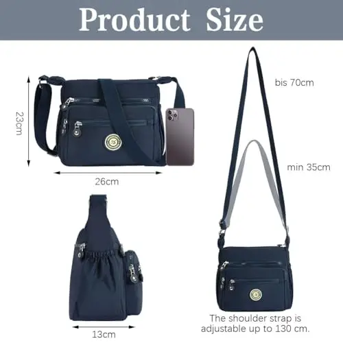 Aucuu Borsa a tracolla Donna Argento 3017646 miniatura 2