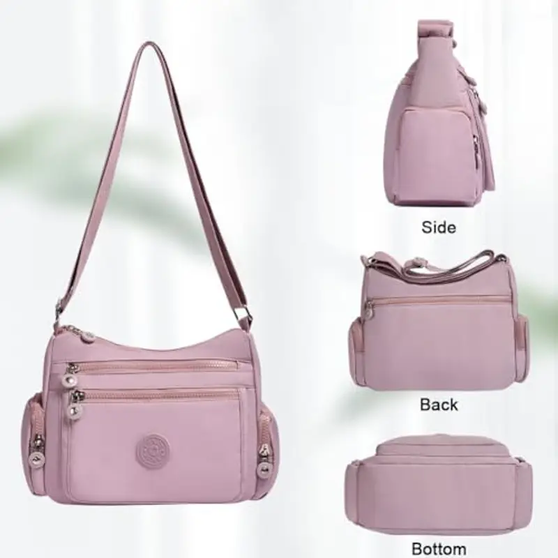 Aucuu Borsa a tracolla Donna Viola 2005678 miniatura 3