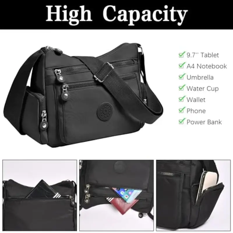 Aucuu Borsa a tracolla Donna Argento 2005679 miniatura 3