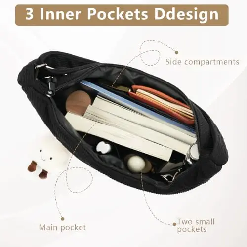 Aucuu Borsa a tracolla Donna Nero 3419289 miniatura 3