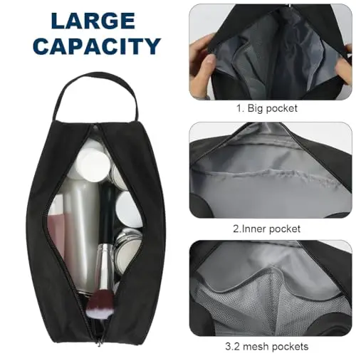 Aucuu Beauty Case Donna Nero 3025580 miniatura 3