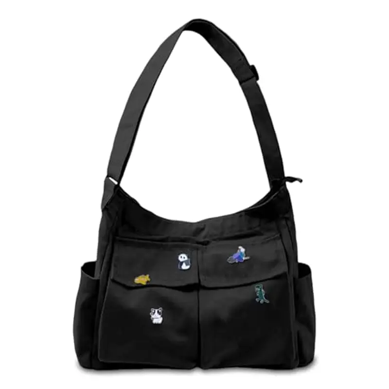 Aucuu Borsa a tracolla Donna Nero 1600419