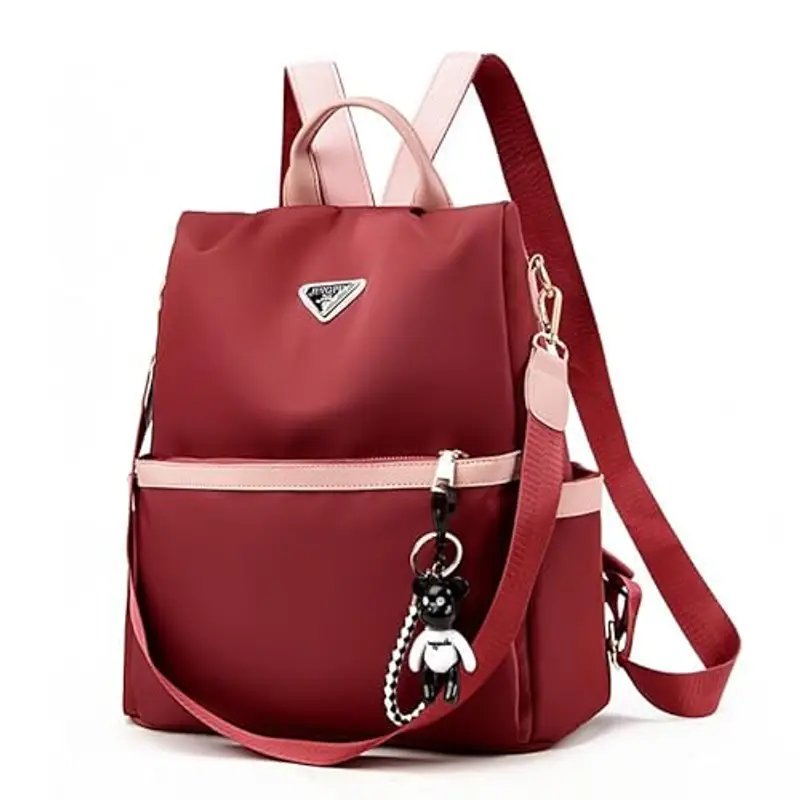 Aucuu Borsa Zaino Donna Elegante, Zaini Antifurto, Piccoli Zaini Casual, Borsa da Scuola per Ragazze, Borse a Zainetto Casual per Shopping Scuola Viaggio Lavoro