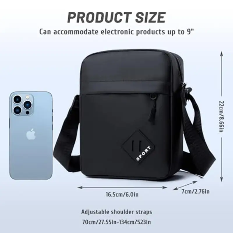 Aucuu Borsa a spalla Uomo 2291591 miniatura 2