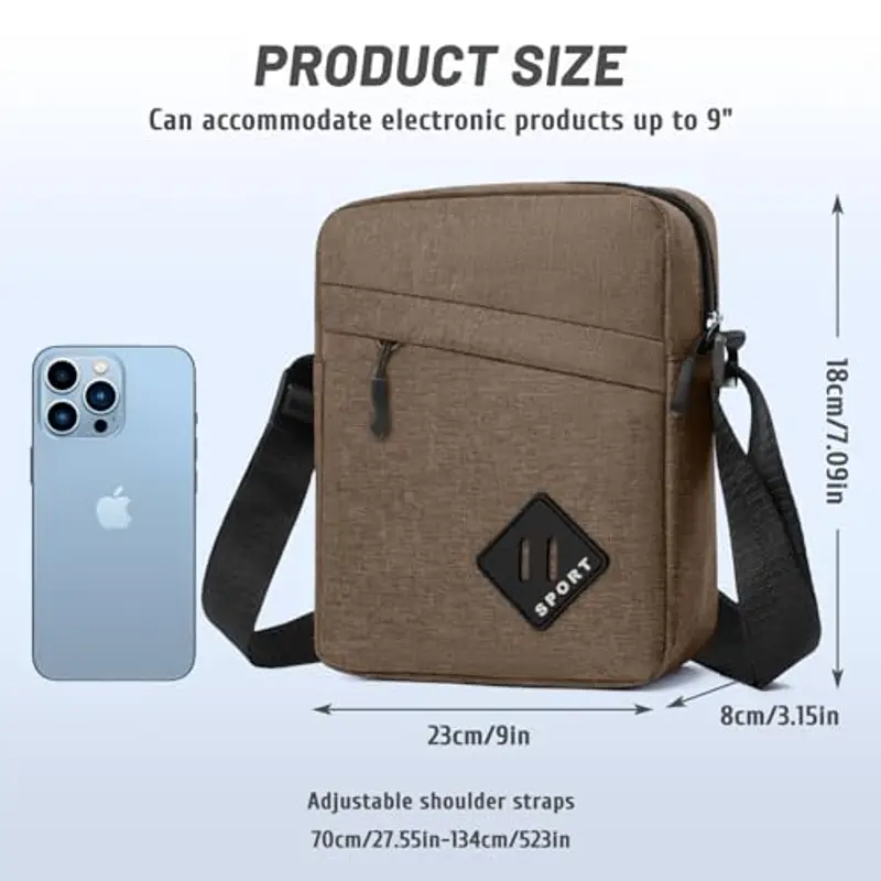 Aucuu Borsa a spalla Uomo 2142887 miniatura 2