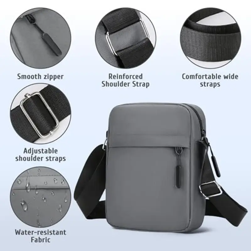 Aucuu Borsa a spalla Uomo 1602639 miniatura 3