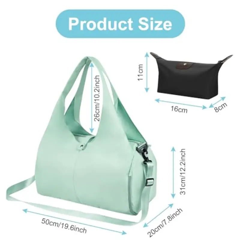 Aucuu Borsone da viaggio Blu 1601202 miniatura 2