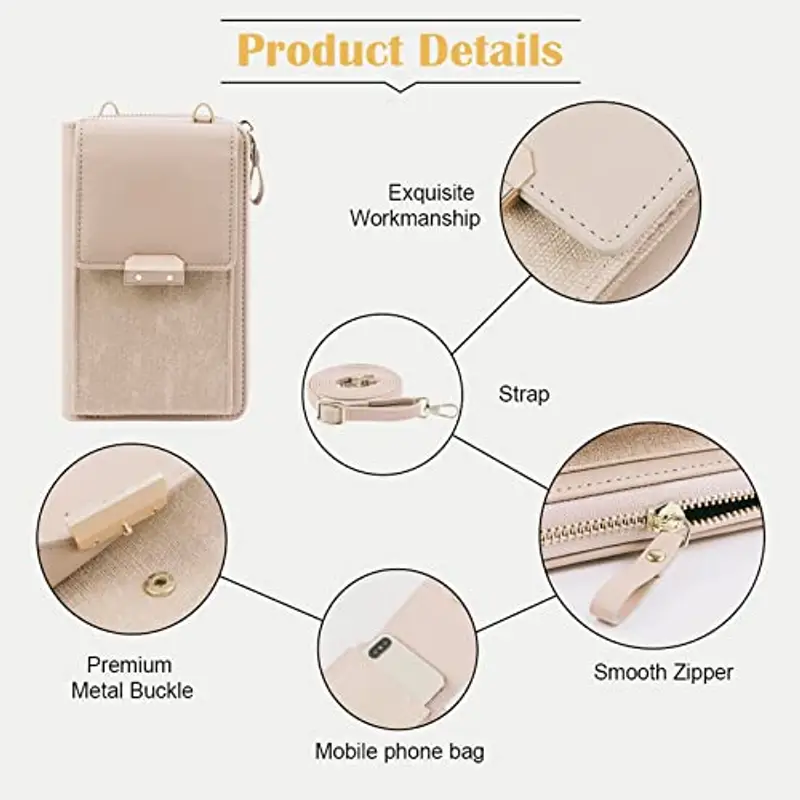 Aucuu Borsa a tracolla Donna 758268 miniatura 5