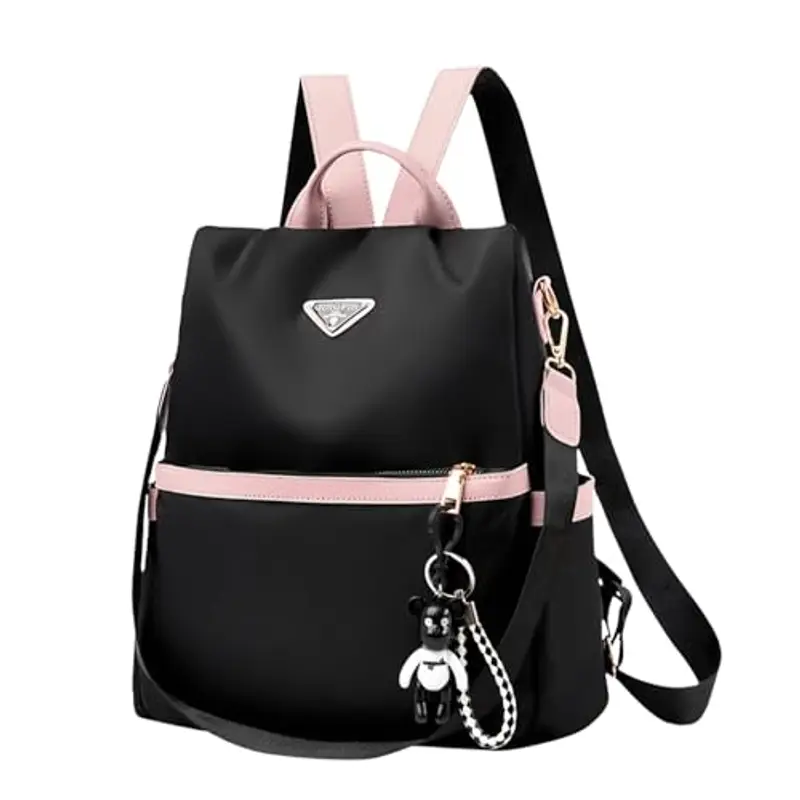 Aucuu Zaino Donna, Borsa Zaino Donna Elegante, Zaini Antifurto, Piccoli Zaini Casual, Borsa da Scuola per Ragazze, Borse a Zainetto Casual per Shopping Scuola Viaggio Lavoro