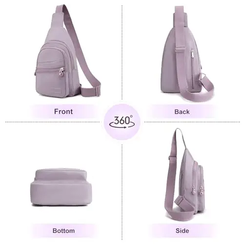 Aucuu Borsa a tracolla Nero 3494977 miniatura 3