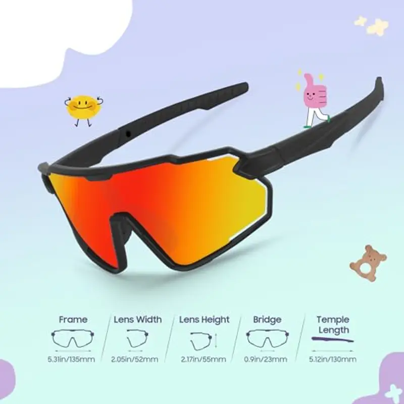 Aullwyr Occhiali da sole Bambino 1287393 miniatura 3