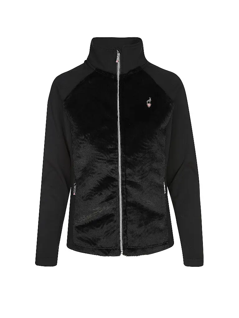 Giacca in pile da donna Rafia nero | M