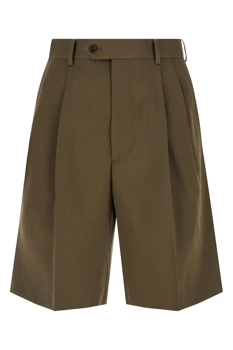 Bermuda Gabardine Marrone