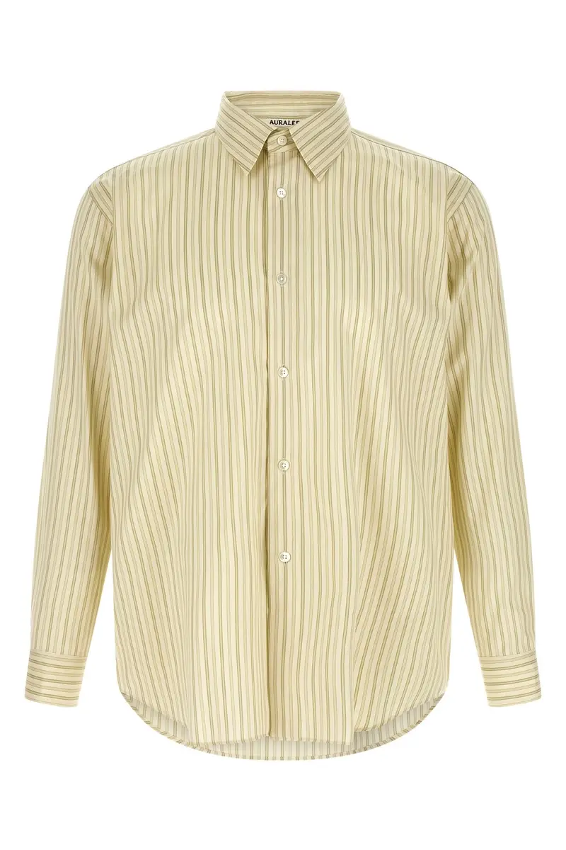 Camicia Cotone E Seta Multi