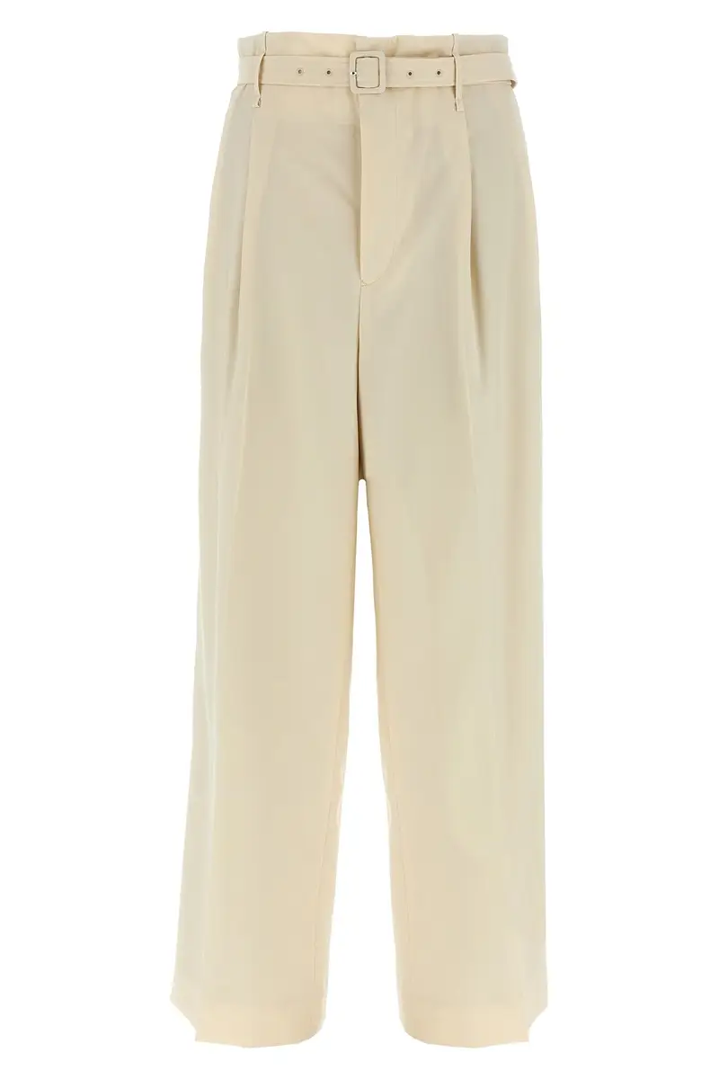 Pantalone Lana Beige