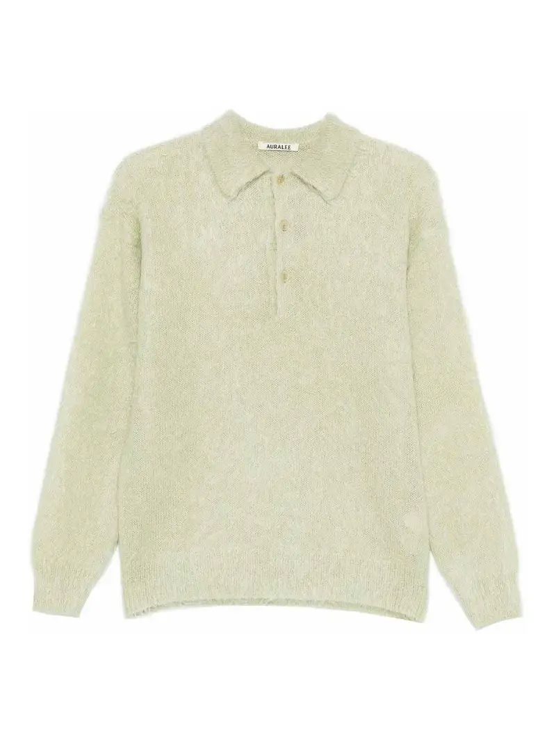 AURALEE Polo Marrone 4002739