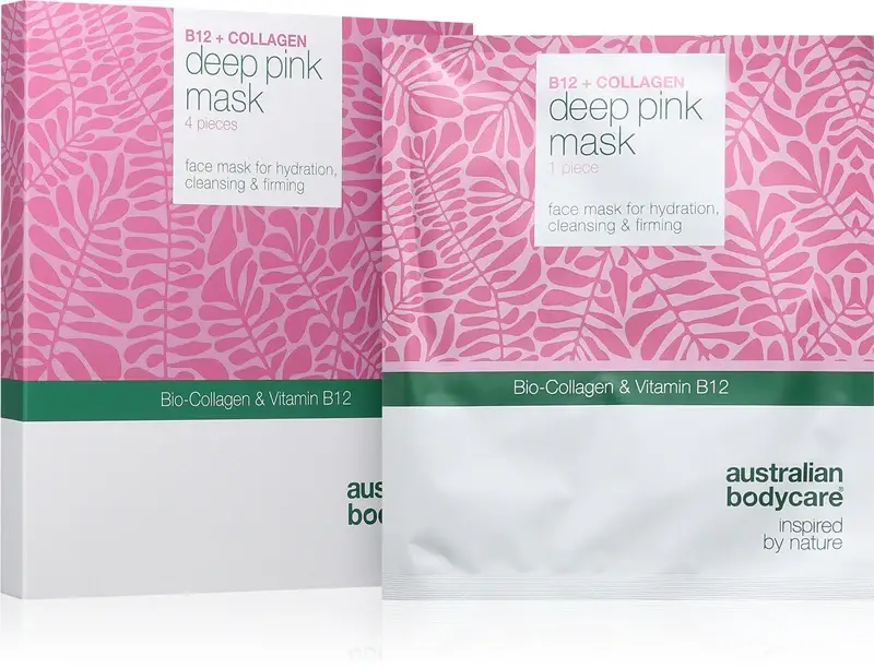 B12 + Collagen Set di maschere di tessuto