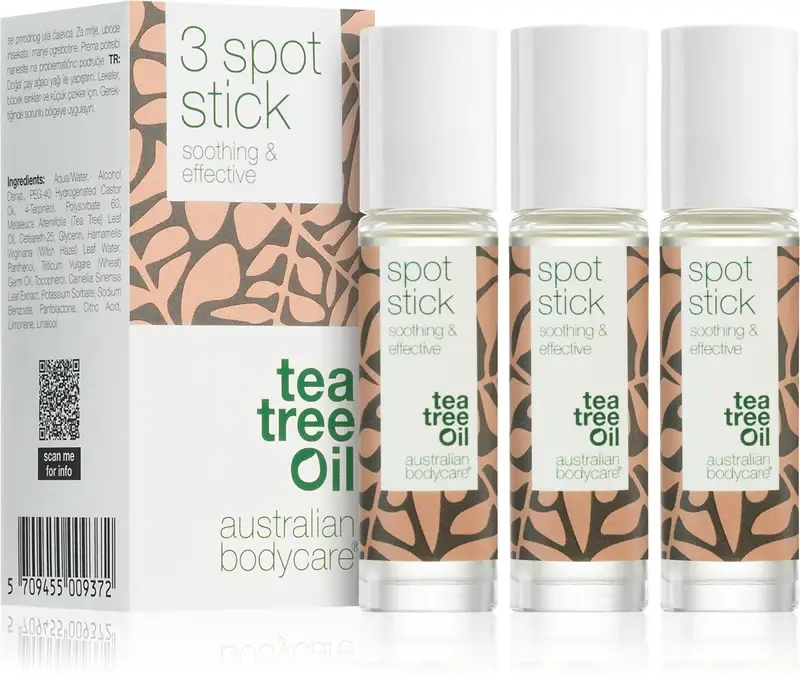 Tea Tree stick per pelli acneiche 3x9 ml