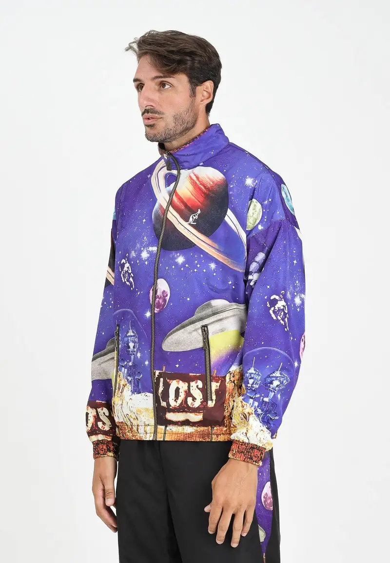 AUSTRALIAN Giacca a vento Lost viola da uomo