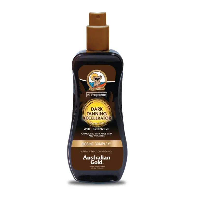 Intensificatori Accelerator Spray Gel with Bronzer - Solari senza protezione,Autoabbronzante spray
