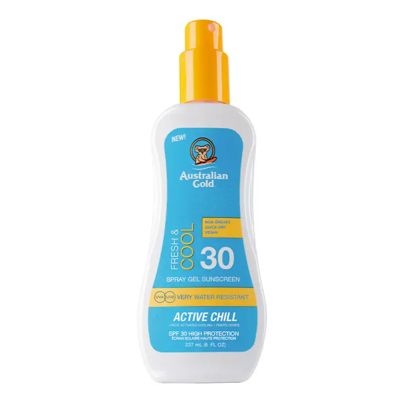 Protezione Solare SPF30 Fresh & Cool Spray Gel Active Chill - Solari alta protezione