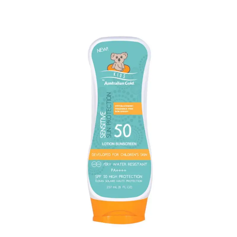 Protezione Solare SPF50 Kids Sensitive Sun Protection Lotion - Crema Solare Bambini,Solari alta protezione