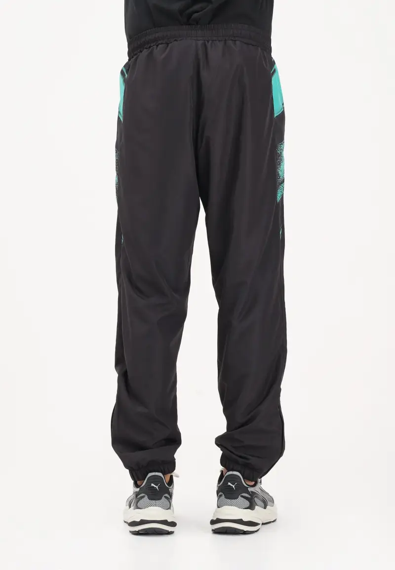 Pantalone sportivo Brush nero da uomo miniatura 3